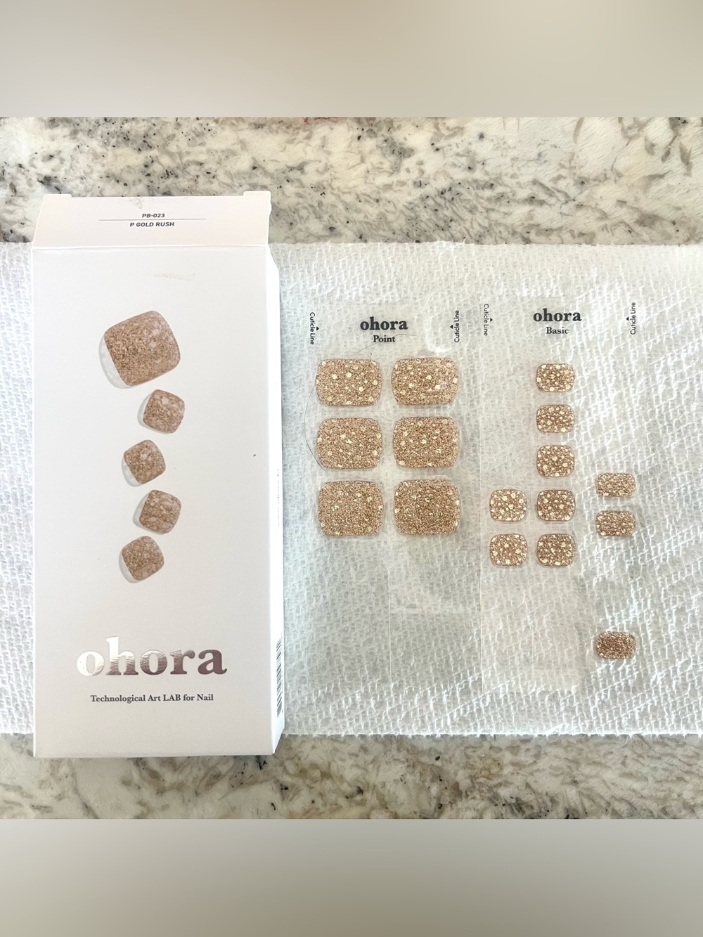 Ohora P Gold Rush Partials